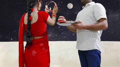 karwa chauth porn|Karva Chauth Special: Newly Married Priya had first Karva.